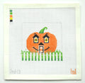 Pumpkin and Fence